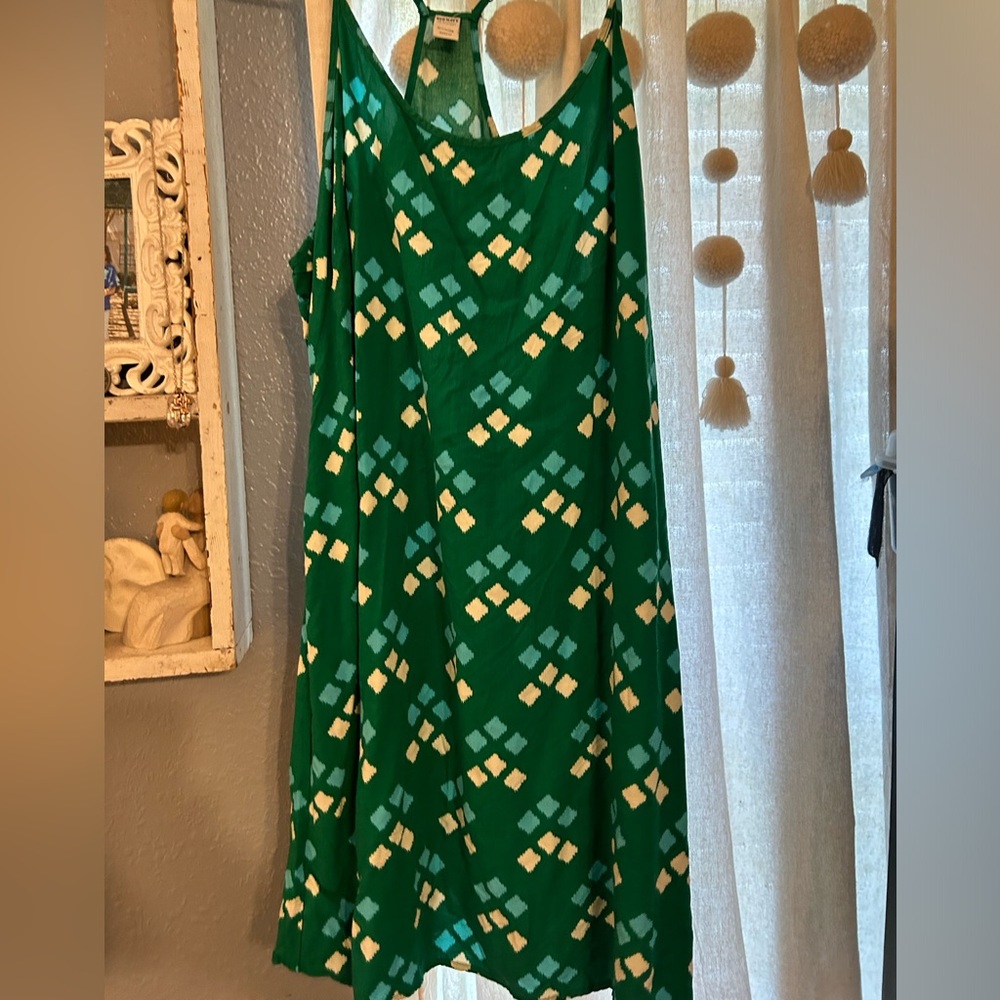Aztec print XL dress